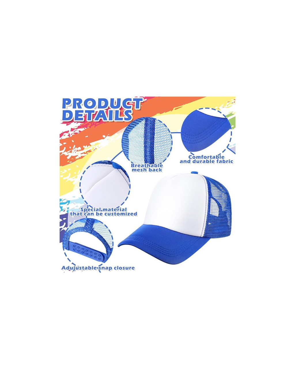 Gorras unisex para uso diario, ajustables